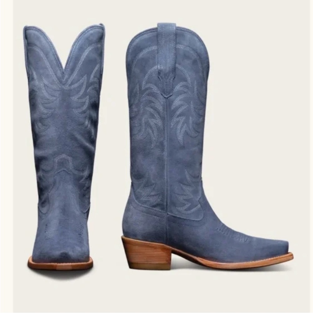 Tecovas Annie indigo blue size 7 boots